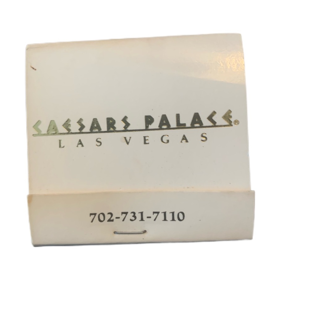 Vintage Matchbook Caesars Palace Classic Las Vegas